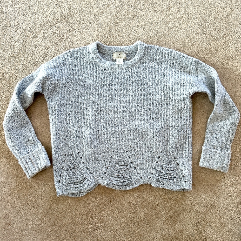 Ruby moon cropped sweater